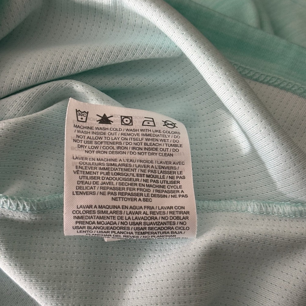 Nike Running DriFit Aqua Womens Performance Long Sleeve Top Thumbholes Stretch S - Picture 7 of 7